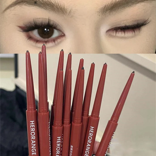 12-Color Waterproof Eyeliner Pencil – Versatile, Long-Lasting Beauty